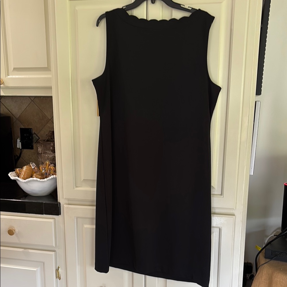 Elegant Black Sleeveless Dress by Talbots - Picture 2 of 9
